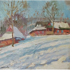 Tadeusz KUREK (1906-1974), Pejzaż zimowy
