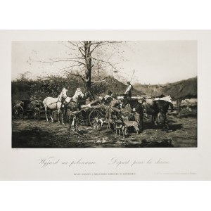 Józef BRANDT (1841-1915), Wyjazd na polowanie, 1884