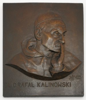Józef JURA (1889-1978), Plakieta - Błogosławiony O. Rafał Kalinowski (1838-1907)