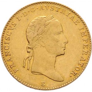 František II., 1792 - 1835, Dukát 1833 E, Karlovský Bělehrad, 3.486g, nep.hr.,