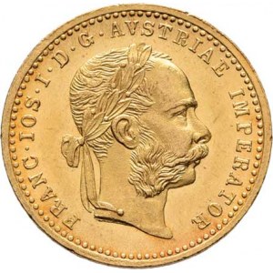 František Josef I., 1848 - 1916, Dukát 1900, 3.494g, krásná patina