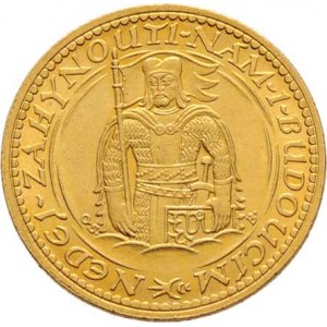 Československo, období 1918 - 1939, Dukát 1925 (raženo 66.279 ks), 3.489g, nep.hr.,