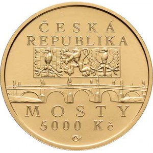 Česká republika, 1993 -, 5000 Koruna 2012 - Barok. most v Náměšti nad Oslavou,