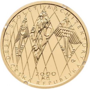 Česká republika, 1993 -, 2000 Koruna 2005 - Tančící dům v Praze, KM.88