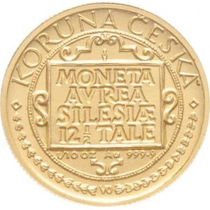 Česká republika, 1993 -, 1000 Koruna (1/10 Unce) 1996 - české mince, KM.18