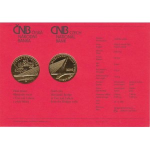 Česká republika, 1993 -, Karta (certifikát) pro minci 5000 Kč 2015 - Mariánský