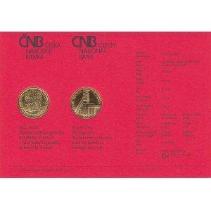 Česká republika, 1993 -, Karta (certifikát) pro minci 2500 Kč 2010 - Důl