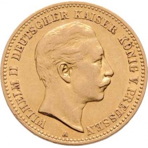 Německo - Prusko, Wilhelm II., 1888 - 1918, 10 Marka 1903 A, Berlín, KM.520 (Au900), 3.968g,