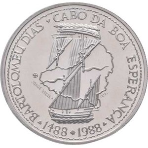 Portugalsko, republika, 1910 -, 100 Escudos 1988 - Bartolomeu Dias, KM.642c (Pt999,