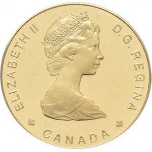 Kanada, Elizabeth II., 1952 -, 100 Dolar 1984 - Jacques Cartier, KM.142 (Au917,