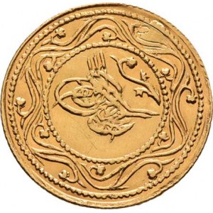 Turecko, Muhammad II., 1808 - 1839, 2 Rumi Altin, AH.1223, rok 10 (= 1817), KM.614,