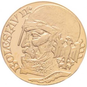 Zlaté medaile vydané pobočkou ČNS v Praze, Vitanovský - 1000 let úmrtí Boleslava II. 1999 -