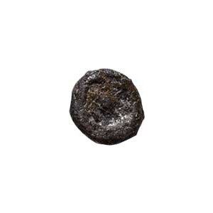 Calabria, Tarentum, 500 - 473 př.Kr., AR Tetartemorion (1/4 Obol), mušle / loukoťové kolo,