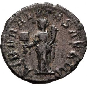 Gordianus III., 238 - 244, AR Antoninianus, Rv:LIBERALITAS.AVG.III. RIC.67,