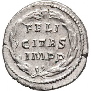 Philippus I., 244 - 249, AR Antoninianus, Rv: nápis FELICITAS.IMPP., RIC.60,