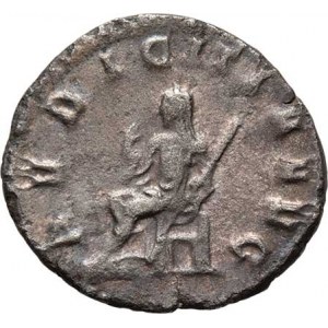 Herennia Etruscilla - manželka Traiana Decia, AR Antoninianus, Rv:PVDICITIA.AVG., sed. Pudicitia,