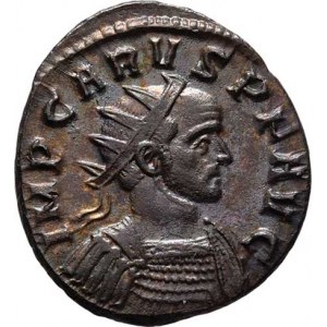 Carus, 282 - 283, AE Antoninianus, Rv:SPES.PVBLICA., stojící Spes,