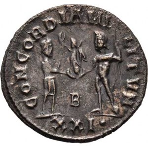 Diocletianus, 284 - 305, AE Antoninianus, Rv:CONCORDIA.MILITVM., RIC.5.306,