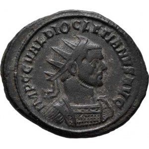 Diocletianus, 284 - 305, AE Antoninianus, Rv:IOVI.CONSERVAT., RIC.5.223,