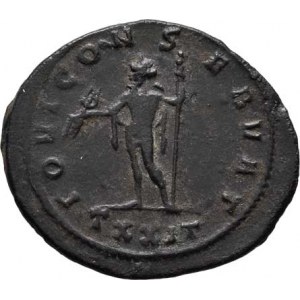 Diocletianus, 284 - 305, AE Antoninianus, Rv:IOVI.CONSERVAT., RIC.5.223,