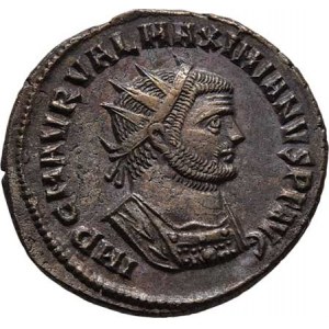 Maximianus Herculius, I.období vlády, 286 - 305, AE Antoninianus, Rv:IOV.ET.HERCV.CONSER.AVGG.,