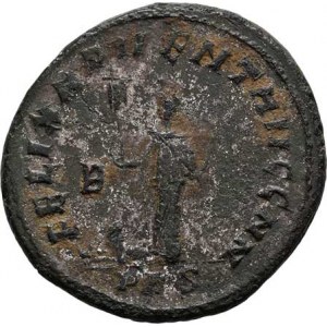 Maximianus Herculius, I.období vlády, 286 - 305, AE Follis, Rv:FELIX.ADVENT.AVGG.NN., stoj. Afrik