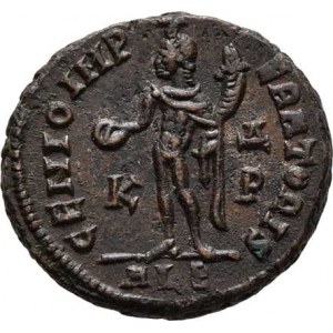 Maximianus Galerius, 305 - 311, AE Follis, Rv:GENIO.IMPERATORIS., S.3619, RIC.101a