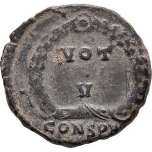 Jovianus, 363 - 364, AE3, Rv:VOT.V. ve věnci, S.3986, RIC.8.178 -