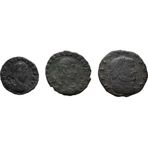 Konvoluty římských mincí, Konvolut různých bronzů (Max.Herculius, Constantius