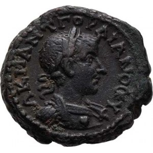Gordianus III., Egypt, Alexandria, Bil.tetradrachma, rok 5 (= 241/242), Niké kráčející