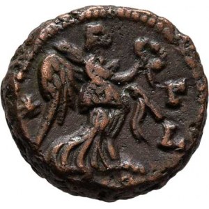Maximianus I., Egypt, Alexandria, Bil.tetradrachma, rok 3 (= 287/288), Niké kráčející