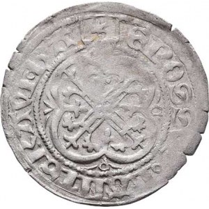Hessen-Kassel, Ludwig II., 1458 - 1471, Štítový groš b.l., Sa.2237 (1101), opis ... :hA.,