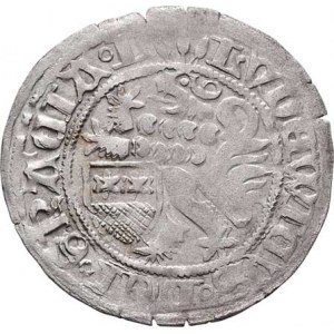 Hessen-Kassel, Ludwig II., 1458 - 1471, Štítový groš b.l., Sa.2237 (1101), opis ... :hA.,