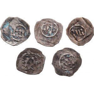 Pfalz - Neuburg, Jan Hornofalcký, 1404 - 1448, Fenik se čtyřrázem, minc. Amberg, Rad.XIV.3,