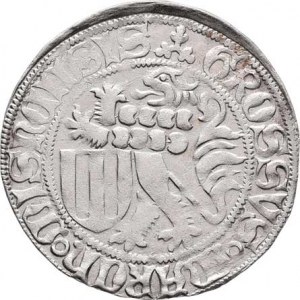 Sasko - Míšeň, Friedrich II. a Wilhelm III.,1440-1464, Groš bl. (1461-1464), Freiberg-Glasberg, Kru