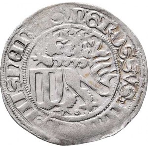 Sasko - Míšeň, Friedrich II. a Margareta, 1456 - 1464, Groš b.l. (1456-1464), Colditz-Schwabe, Krug