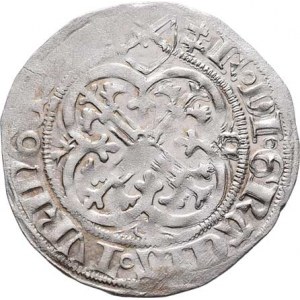 Sasko - Míšeň, Friedrich II. a Margareta, 1456 - 1464, Groš b.l. (1456-1464), Colditz-Schwabe, Krug