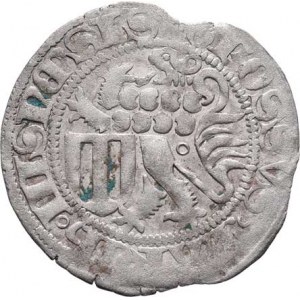 Sasko - Míšeň, Wilhelm III., 1445 - 1482, Groš routový (1466-78), Gotha-H.Erhard, Krug.1310/2,