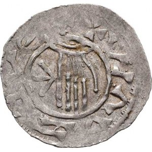 Boleslav II., knížetem v Čechách 972 - 999, Denár, Ca.86, F.V/16 (369), 1.505g, nep.exc.,