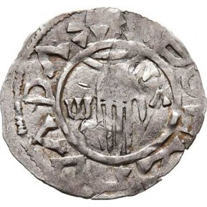 Boleslav II., knížetem v Čechách 972 - 999, Obol, Ca.121, F.neuv., Smolík.IV/77, Katz.1935.137,