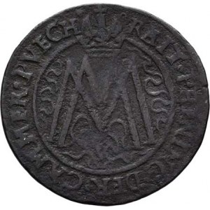 Maxmilian II., 1564 - 1576, Početní peníz 1568, Jáchymov-Geitzköfler, Pro...14c,