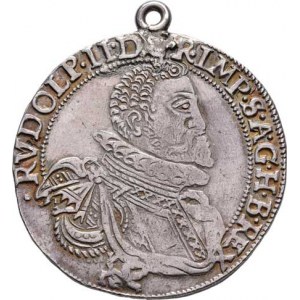 Rudolf II., 1576 - 1612, 1/2 Tolar 1606, Jáchymov-Lengefelder, J.28, MKČ.398,