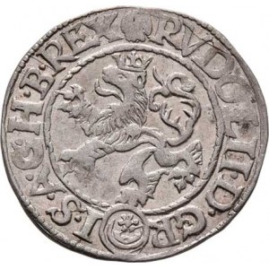 Rudolf II., 1576 - 1612, Bílý groš 1584, Jáchymov-Hoffmann, J.14a, MKČ.403,