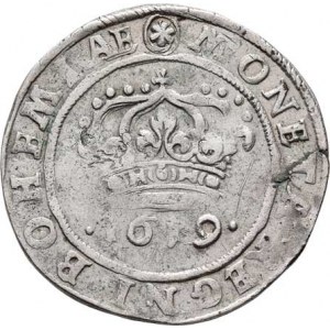 České stavy, 1619 - 1620, 24 Krejcar 1619, K.Hora-Hölzl, J.8a, MKČ.575 - var.