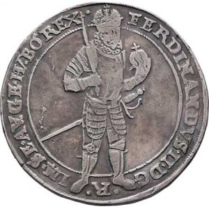 Ferdinand II., 1619 - 1637 (Mince dobrého zrna), Tolar 1634, Praha-Schuster, J.67, MKČ.749, 28.842g