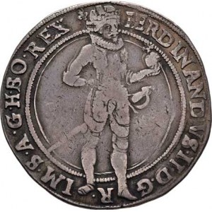 Ferdinand II., 1619 - 1637 (Mince dobrého zrna), 1/2 Tolar 1624, Praha-Suttner, J.41, MKČ.751,