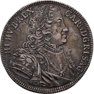 Karel VI., 1711 - 1740, Tolar 1724, Praha-Scharff, J.47, KMČ.1807a, 28.311g,