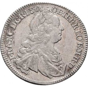 František I. Lotrinský, 1745 - 1765, XVII Krejcar 1752 PR, Praha-Schaumberger, MKČ.1992,