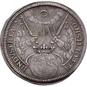 Leopold I., 1657 - 1705, 1/4 Tolar na korunovaci ve Frankfurtu 1.8.1658 -