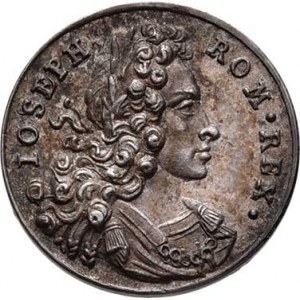 Josef I., 1705 - 1711, Pamětní medailka na nové století b.l. (1700/1701) -